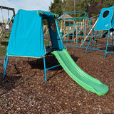 TP Explorer Climbing Frame Low Height with Jungle Run & 1.2m Slide