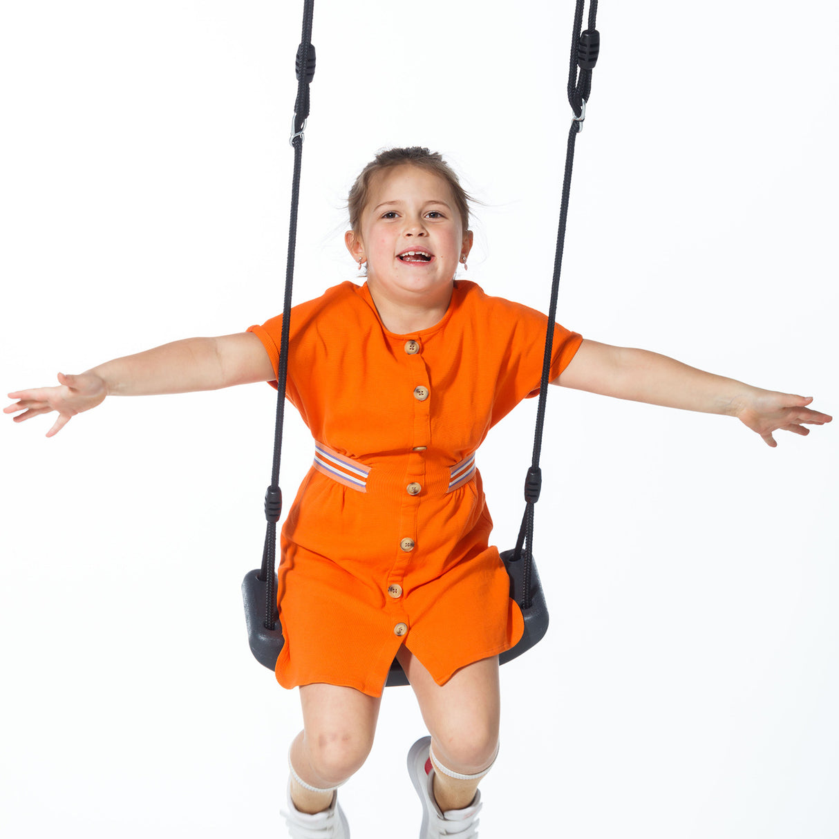 Plastic Swing Seat - Anthracite