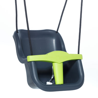 Plastic baby seat - anthracite