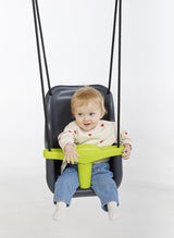 Plastic baby seat - anthracite