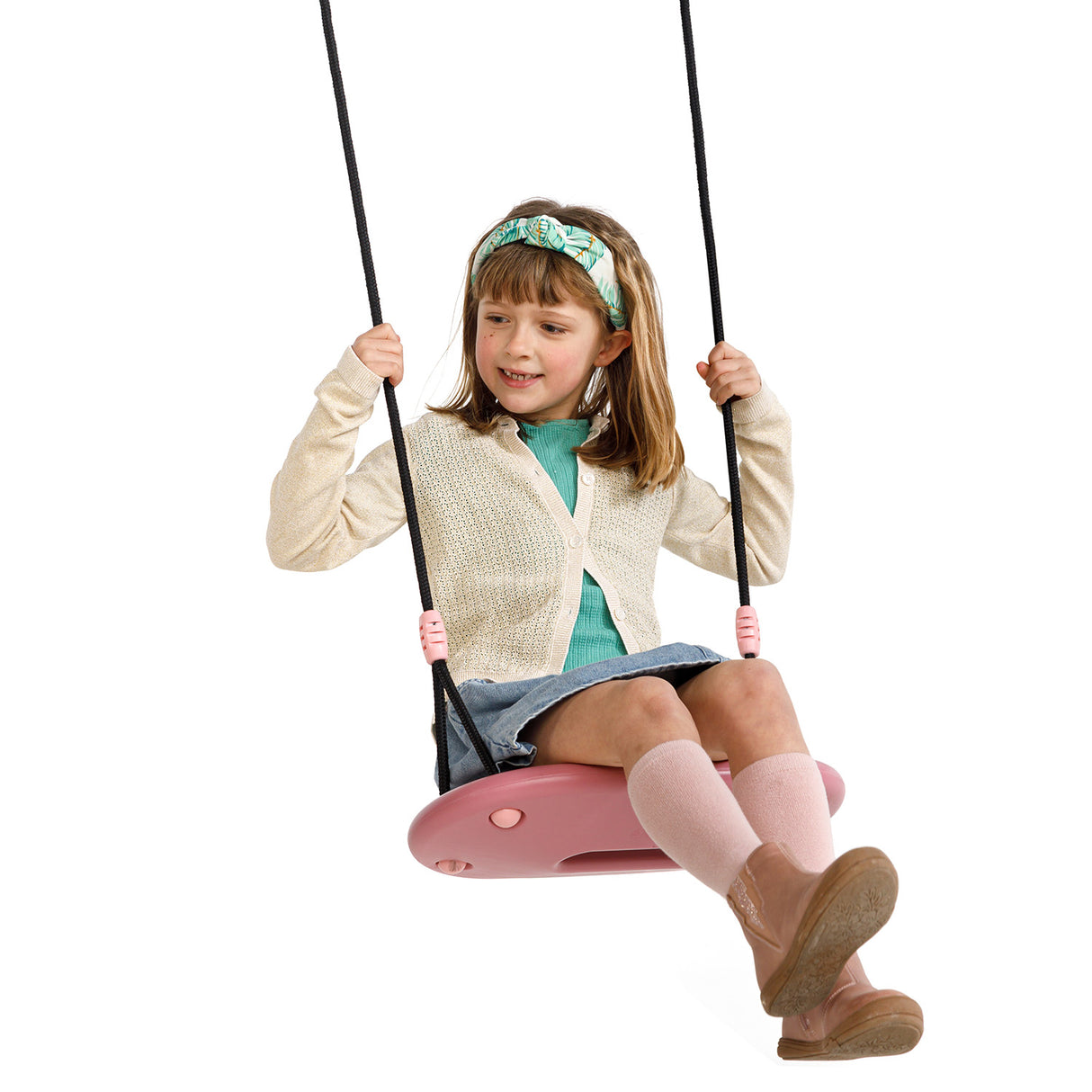 Ergonomic Swing Seat XXL - Pastel Pink