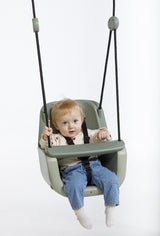 Plastic Baby Swing Seat 3 in 1 Design - Pastel Green