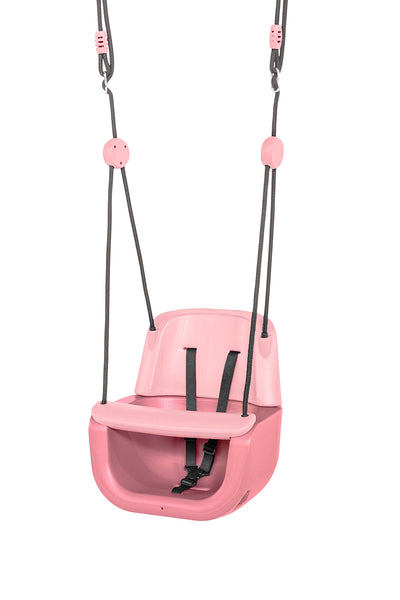 Plastic Baby Swing Seat 3 in 1 Design - Pastel Pink
