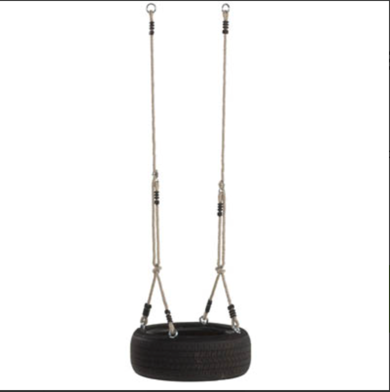 Rope set for Horizontal tyre swing