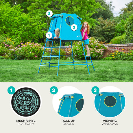 TP Explorer Climbing Frame with Ripple Slide & Jungle Run