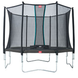 BERG Favorit Regular 430 14ft Grey + Safety Net Comfort - 8715839062168