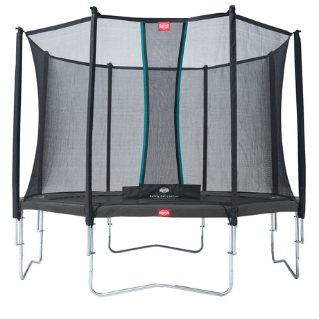 BERG Favorit Regular 430 14ft Grey + Safety Net Comfort - 8715839062168