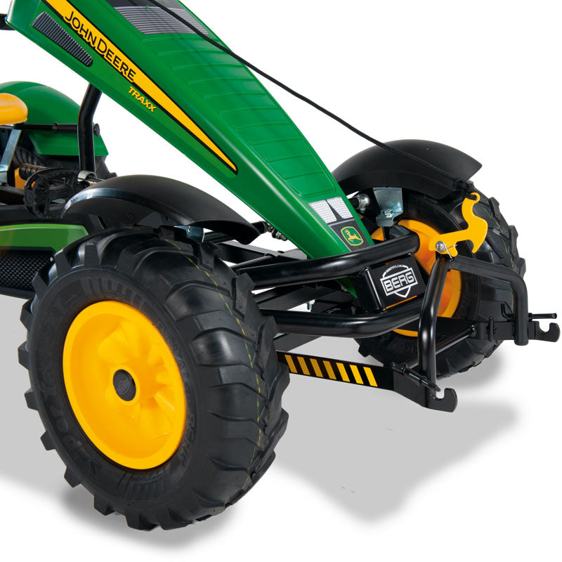 Front lifting unit shown on the back of the John Deere tractor