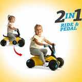 BERG Go2 Sparx Yellow - Scoot or pedal