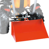 Lift Bucket shown on rear lift unit that is sold separatley.