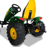 Rear lifting unit shown on the back of the John Deere tractor