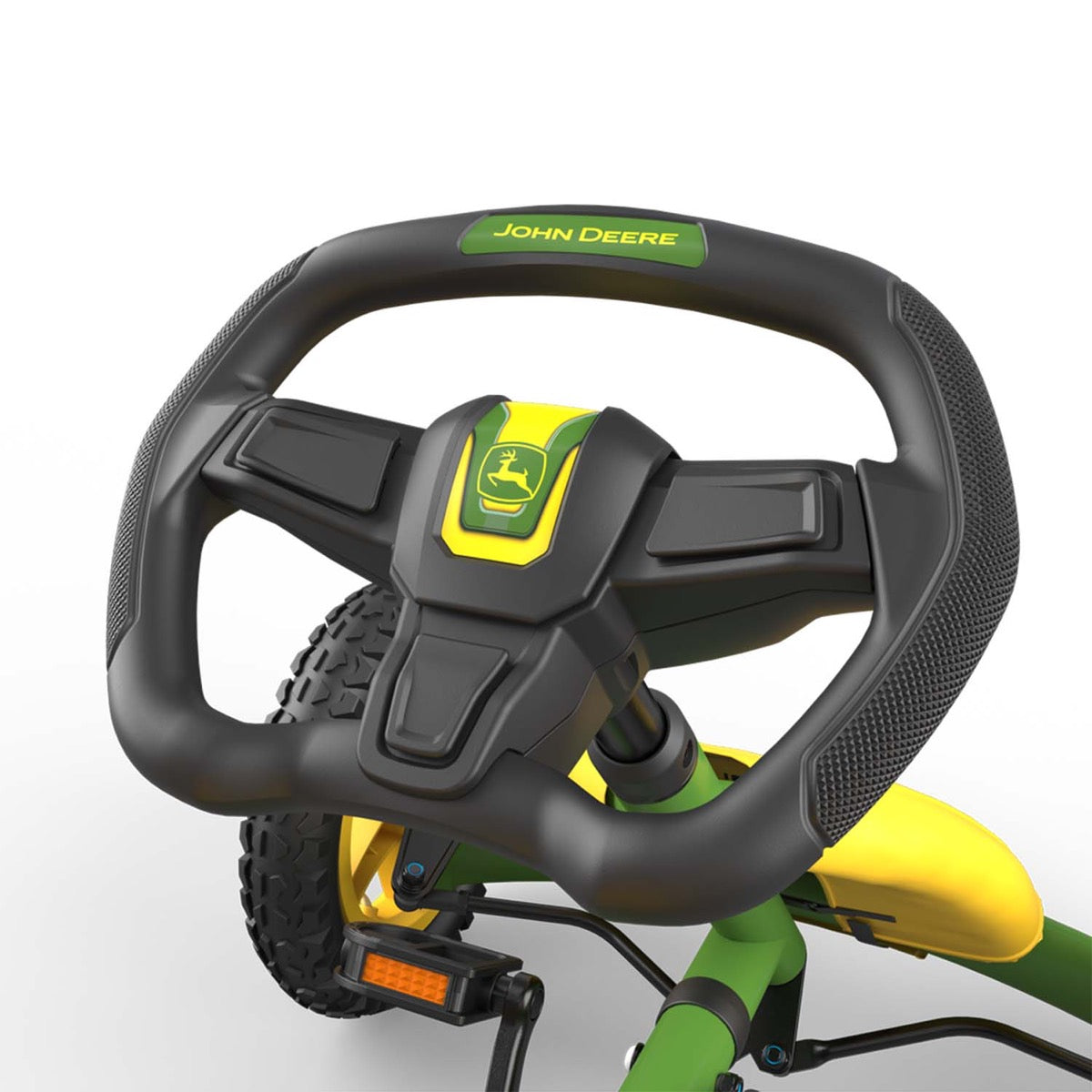 BERG Buddy John Deere Go Kart with brake free wheel and air tyres - 8715839026948