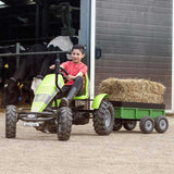 BERG Tandem XL Trailer - shown on a go kart that is not included.