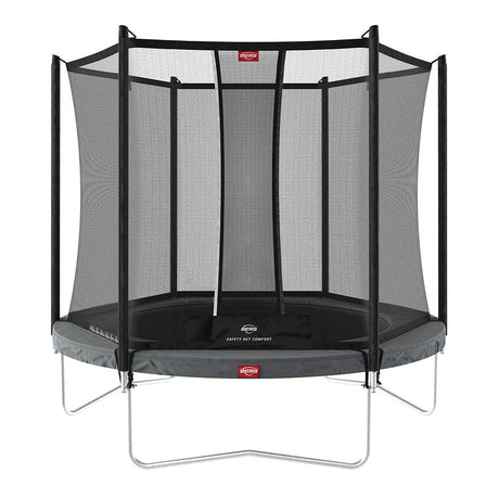 BERG Favorit Regular 200cm (6ft 6") Grey with safety net comfort - 8715839070903