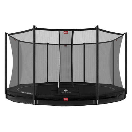 BERG Favorit InGround 430 14ft Black with Safety Net Comfort - 8715839076684