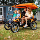BERG Grand Tour Racer Commercial use shown in use with optional sun roof.