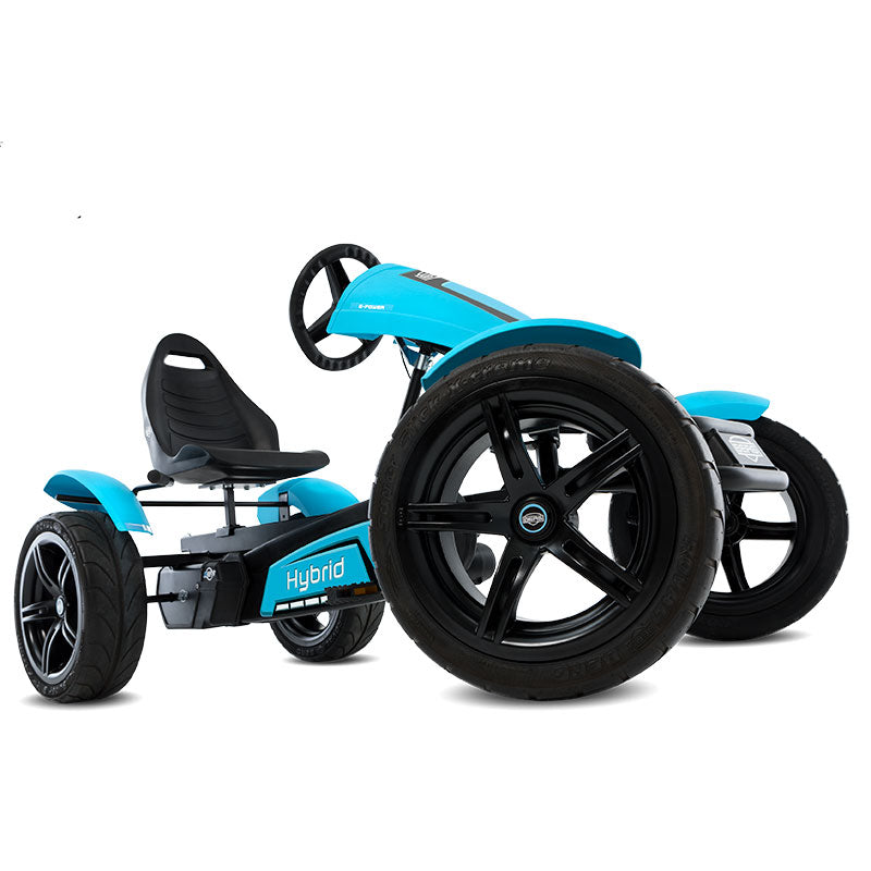 BERG Hybrid E-BF with pedal assist and LCD Display.  Suitable from 5 years to adult.