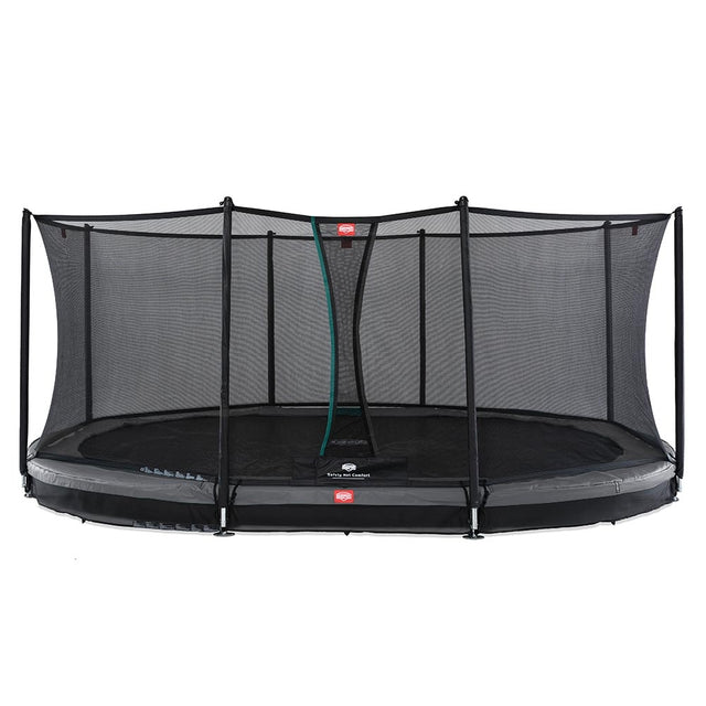 BERG Grand Favorit InGround 520 Grey with Safety Net Comfort - 8715839071214