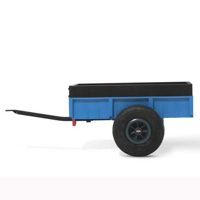 BERG Steel trailer with tipping feature.