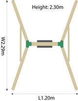 Plum Premium Quoll 3 in 1 swing set