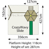 Castlewood Tower CS3 Foot Print