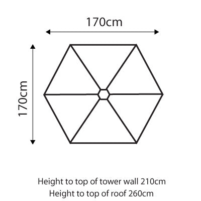 All Out Play Climbing Den Footprint