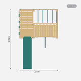 Plum Climbing Cube XL Wooden Play Centre - 5036523075831