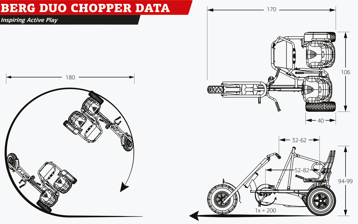 BERG XL Duo Chopper BF - 8715839058598