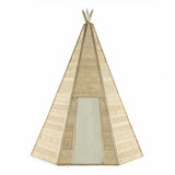 Plum Grand wooden Teepee 2.2m wide and 3.3m high.