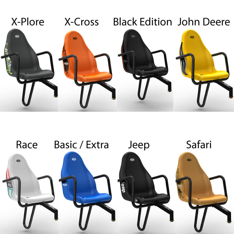 BERG Passenger seats - designed so the seat matches the different BERG go karts