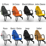 BERG Passenger seats - designed so the seat matches the different BERG go karts