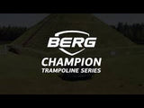 BERG Ultim Champion InGround 330 Grey + Safety Net Deluxe - 8715839084764