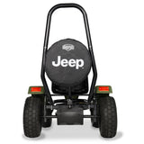 This image shows the Jeep Revolution with the cost options of the Spare wheel and roll bar.  These must be purchased separately and can not be used at the same time as the passenger seat.