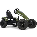 BERG Jeep Revolution with brake free wheel and Swing axle.  Suitable from 5 years to adult.