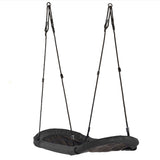 Oval nest swing for one or two users - only needs the space of one standard swing seat.