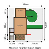Lexington with Skybox Set 1 Footprint