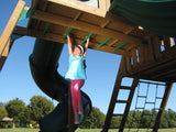  cargo climber and the big 9ft high swing section.  This set is for the biggest kids... yes mums and dads are welcome.