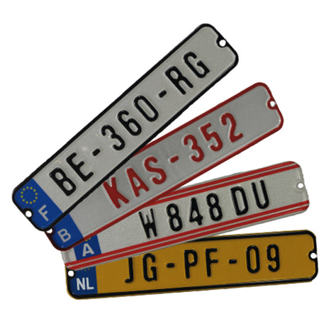 BERG Number Plate Kit