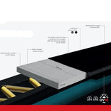 BERG Ultim Elite FlatGround 500 - pad detail.