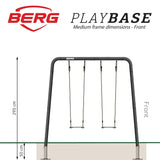 BERG PlayBase Medium TL (Climbing net M+Boxing bag)