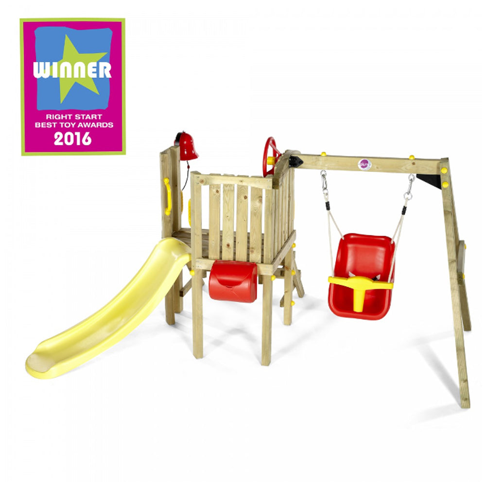 Plum Toddlers Tower wooden swing seat.