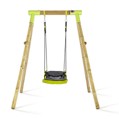 Plum Premium Spider Monkey with Glide Nest swing and upgraded metal corner brackets.