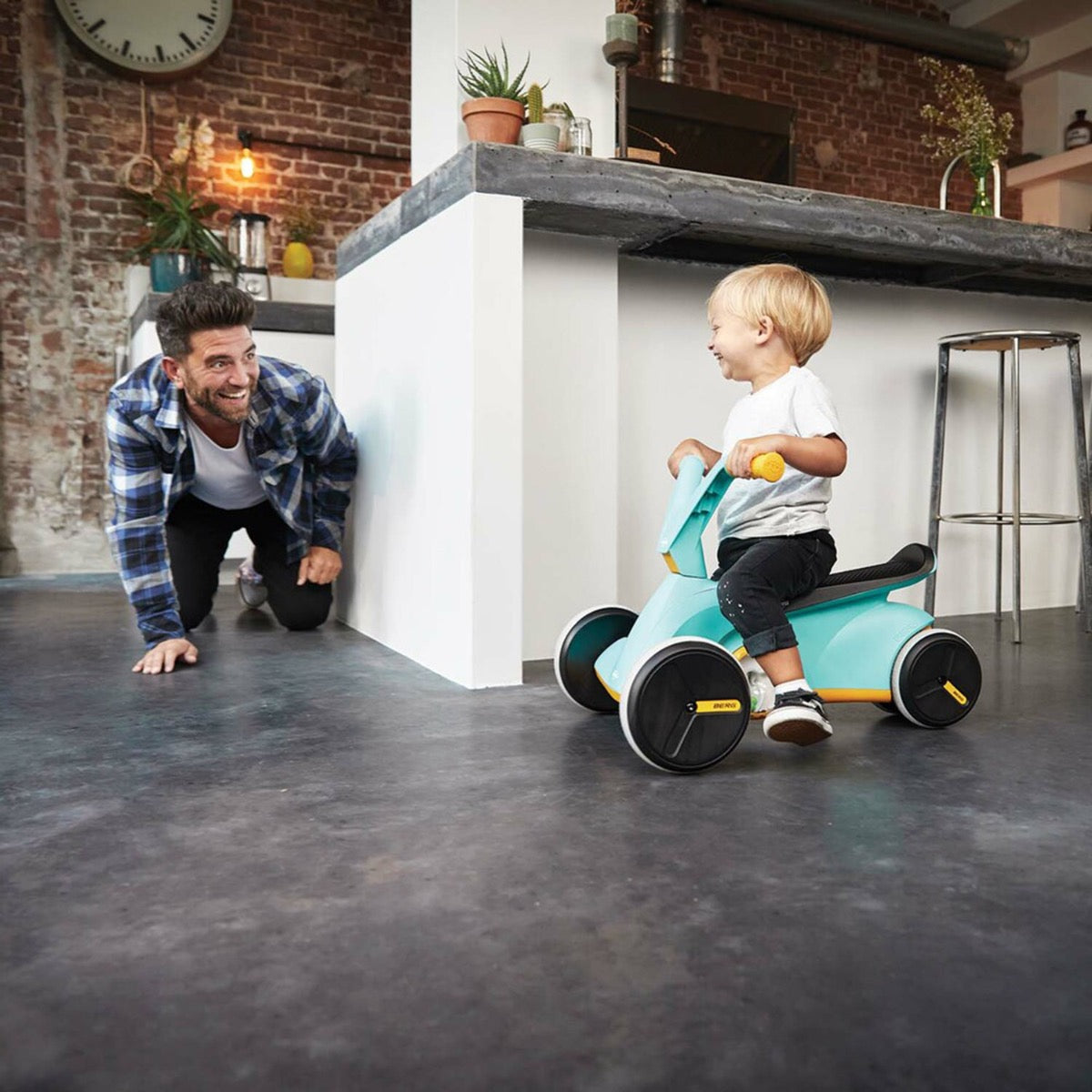 BERG foot-to-floor car GO Turquoise