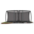 BERG Ultim Elite FlatGround 500 Grey + Safety Net DLX XL