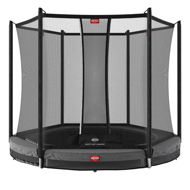 BERG Inground Favorit Grey 270 (9ft) with safety net comfort - 8715839071047