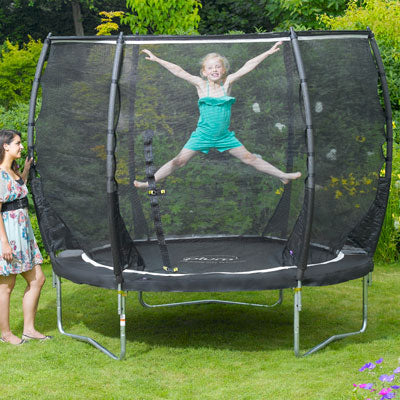 Plum Magnitude 8ft trampoline and enclosure