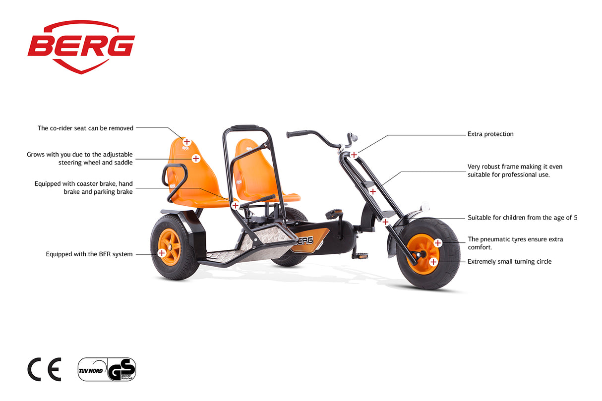BERG XL Duo Chopper BF - 8715839058598