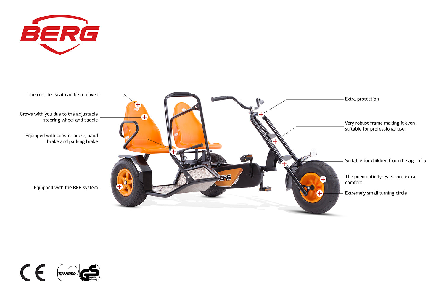 BERG XL Duo Chopper BF - 8715839058598