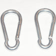 Snap shackles make it easy to swap between different swing seas.