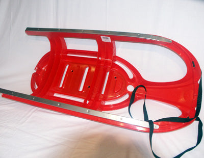 Stainless steel runners give a smoother longer ride